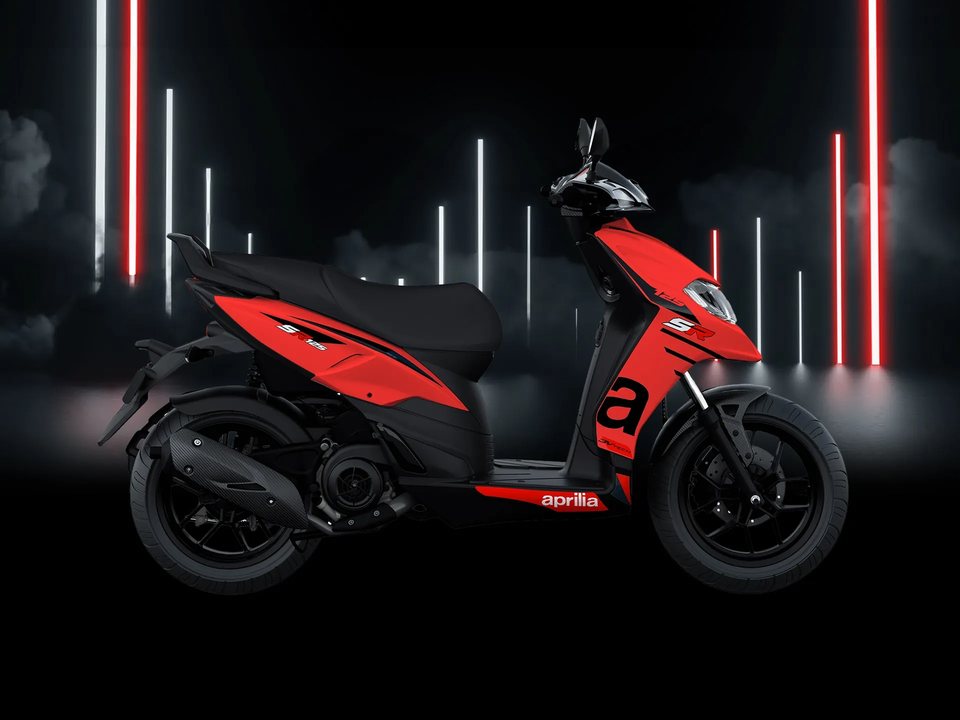Aprilia SR 125 E5 rouge