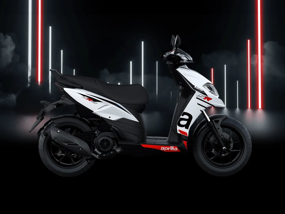 Aprilia SR 125 E5 blanc
