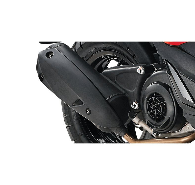 Aprilia Storm 125 – moteur et échappement