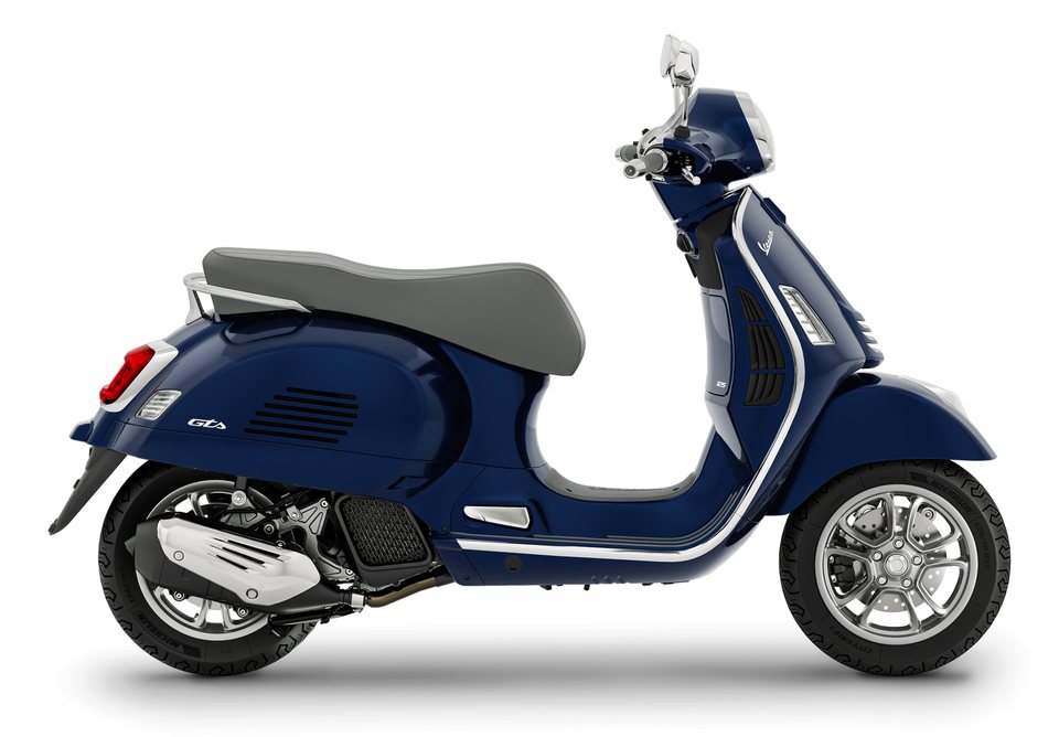 Vespa GTS 125 Blu Energico Glossy